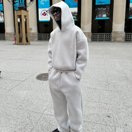 Casual Lounge Set | Oversized Hoodie & Jogger Pants for Comfort 4