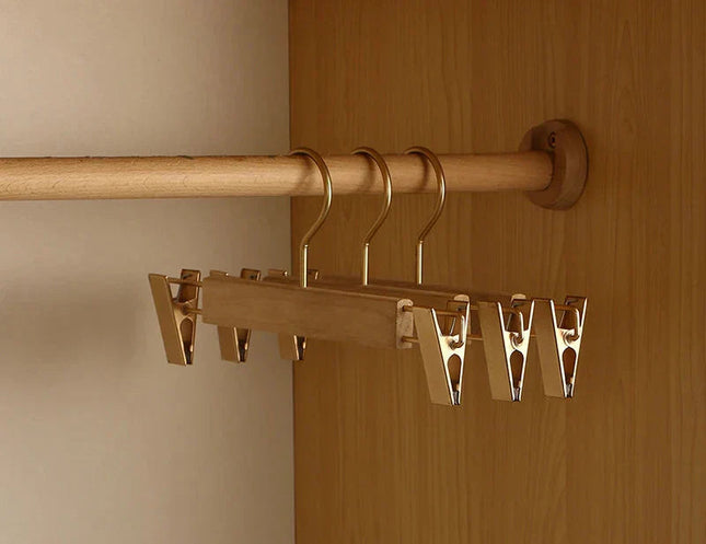Cedar Wood Hangers | Set of 2 Wide Shoulder Hangers for Clothing Organization | Durable Design for Blazers and Sweaters 1