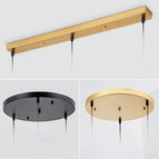 Round - 11.8 inch (30cm) / Gold Bronze / 3 Holes