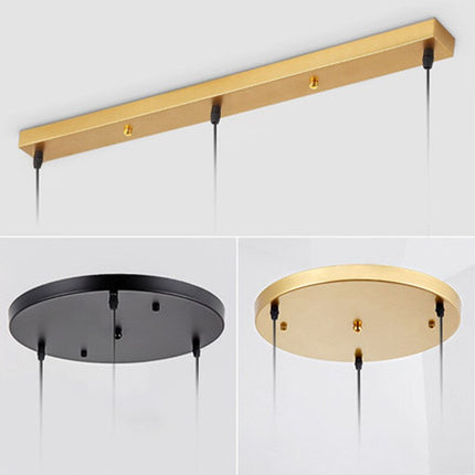 Ceiling Canopy for Pendant Light, Light Fixture Mounting Plate with 3 to 5 Holes – image 4
