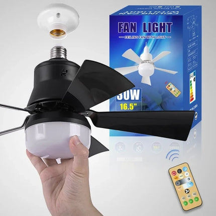 Ceiling Fans with Lights | Portable Fan & Light Combo with Remote Control | Easy Installation for Instant Comfort 11