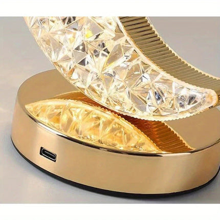 Celestia | Crystal Table Lamp with Dimming Function & Three Color Modes | Elegant Lighting for Enchanting Atmosphere 2