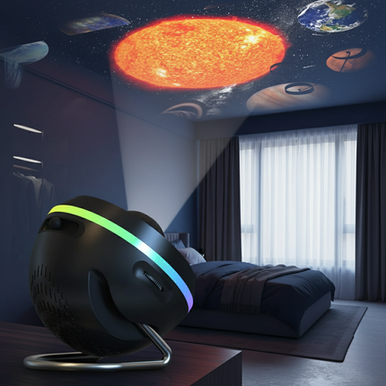 CelestialSphere | 4K Ultra HD Starfield Projector with Extensive Celestial Library | Modern Design for Immersive Home Ambiance 4