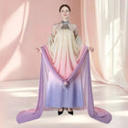 Celestial Dreams | Galaxy Princess Dress with Flowing Panels | Elegant Costume for Magical Events 0