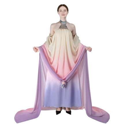 Celestial Dreams | Galaxy Princess Dress with Flowing Panels | Elegant Costume for Magical Events 3