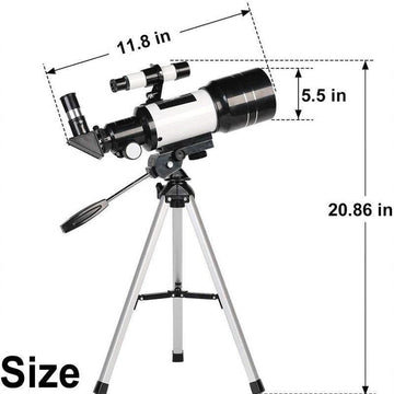 Celestial Explorer | Telescope for Beginners with 70mm Aperture | Perfect for Stunning Celestial Views 7