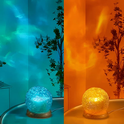 Celestial Mood Projector | Star-Pattern Lamp with Calming Projections | Elegant Design for Relaxation 2