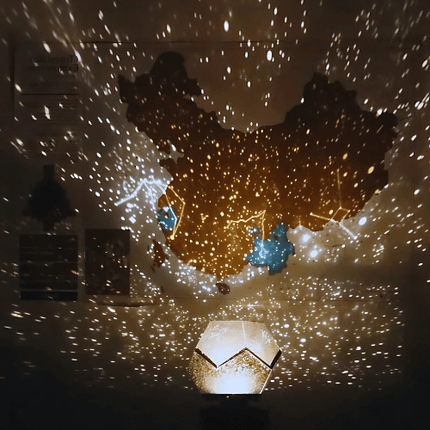 Celestial Night Light Projector with Adjustable Illumination for Dreamy Ambiance 2