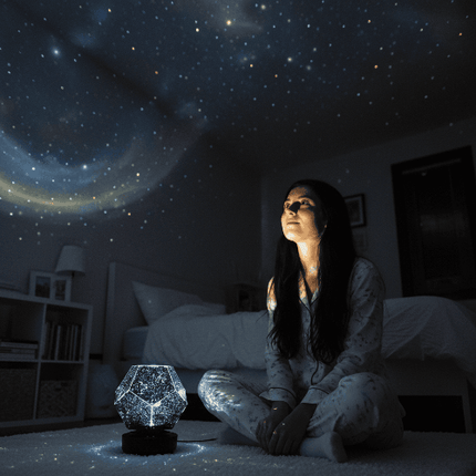Celestial Night Light Projector with Adjustable Illumination for Dreamy Ambiance 5