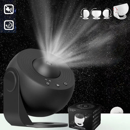 Celestial Oasis | Galaxy Projector Night Light with 360° Rotation | Transform Any Space into a Cosmic Experience 0
