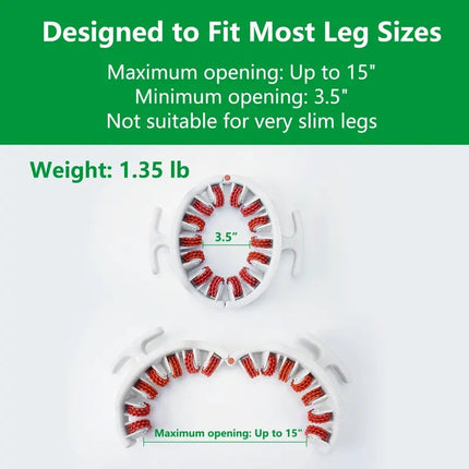 Cellulite Roller | 360° Deep-Tissue Massage Tool with Adjustable Width | Enhance Circulation for Toned Legs 7