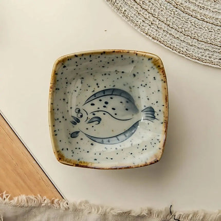 Porcelain Soy Sauce Plate – image 5