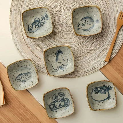 Porcelain Soy Sauce Plate – image 7