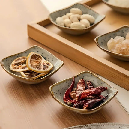 Porcelain Soy Sauce Plate – image 8