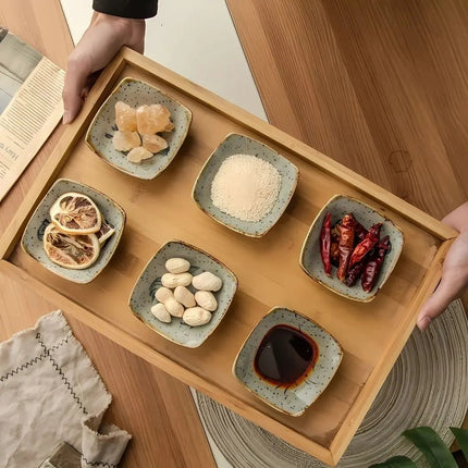 Porcelain Soy Sauce Plate – image 9