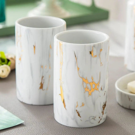 Bathroom Decor Set, Ceramic Bath Set