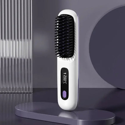 Ceramic Cordless Hair Straightener | USB Rechargeable Design for Sleek, Frizz-Free Styling Anywhere 3