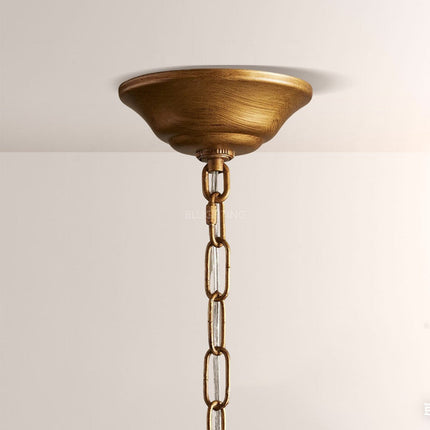 Ceramic Leaf Chandelier | Modern Ceiling Light with Adjustable Height | Elegant Illumination for Dining Rooms and Living Spaces 6