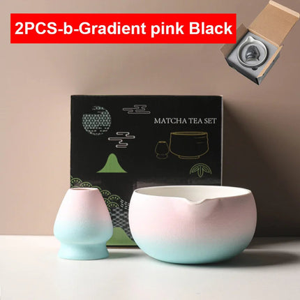 Ceramic Matcha Bowl Set with Pouring Spout | Elegant Design for Tea Ceremonies 15