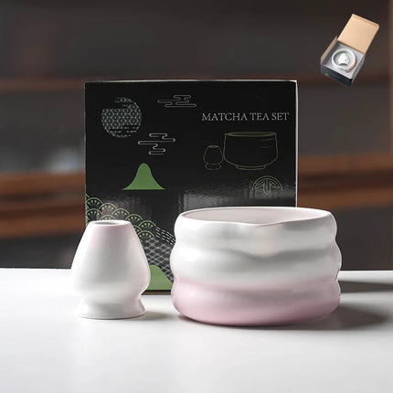 Ceramic Matcha Bowl Set with Pouring Spout | Elegant Design for Tea Ceremonies 18