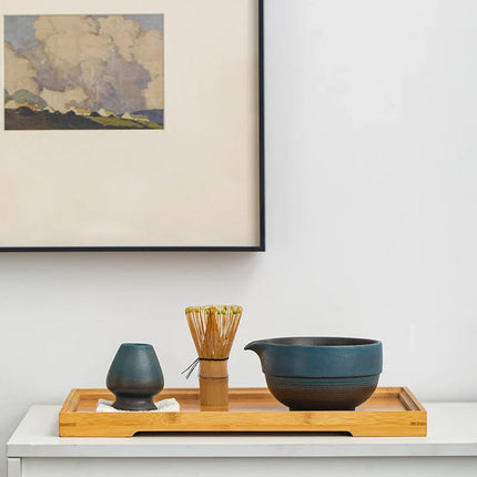 Ceramic Matcha Bowl | Handcrafted Design with Elegant Green Finish | Perfect for Authentic Tea Experience 3
