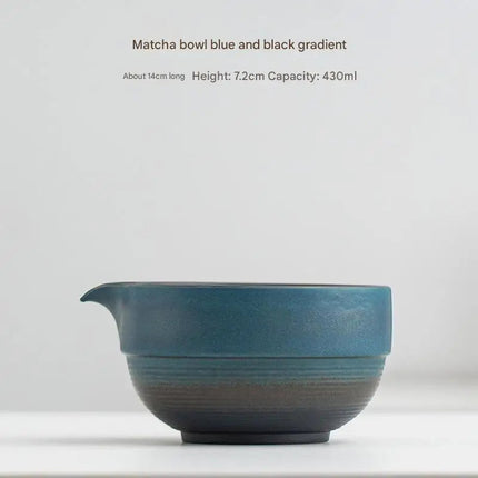 Ceramic Matcha Bowl | Handcrafted Design with Elegant Green Finish | Perfect for Authentic Tea Experience 9