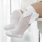 Charming Collection | Baby Socks with Large Bow Design | Soft Cotton for Stylish Comfort 0