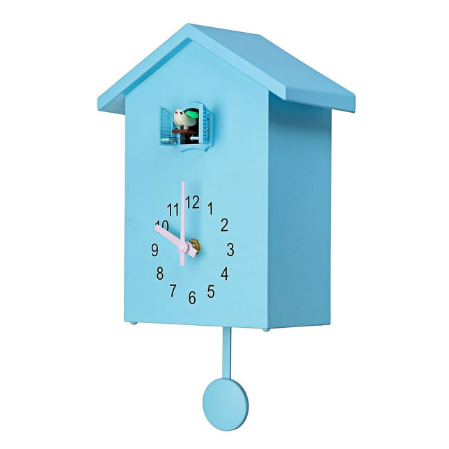 Charming Cuckoo Clock | Traditional Wall Clock with Elegant Design | Battery Operated for Easy Setup 0