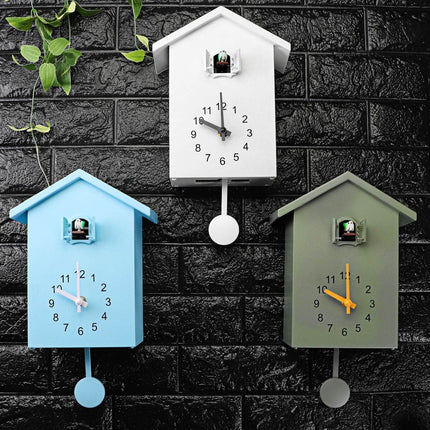 Charming Cuckoo Clock | Traditional Wall Clock with Elegant Design | Battery Operated for Easy Setup 4