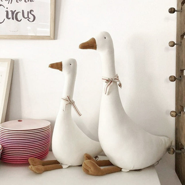 Charming Goose | Plush Toy Pillow with Soft Cuddly Design | Cozy Companion for Kids 0