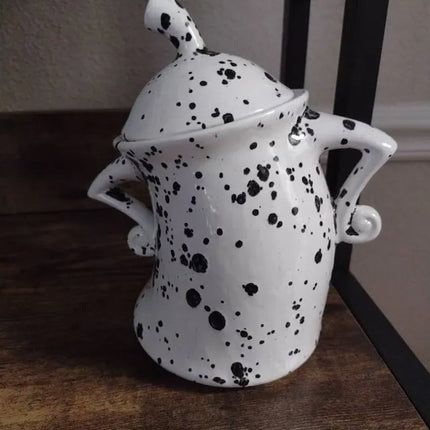 Charming Kitchen Canister | Playful Design with Ample Storage for Unique Style 0