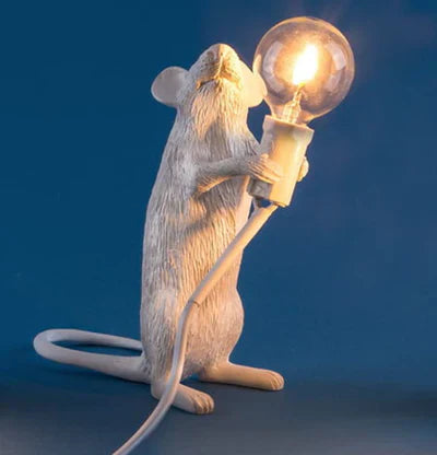 Charming Mouse Lamp | Unique Playful Design with Warm Light | Perfect for Kids' Rooms and Living Spaces 0