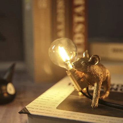 Charming Mouse Lamp | Unique Playful Design with Warm Light | Perfect for Kids' Rooms and Living Spaces 10