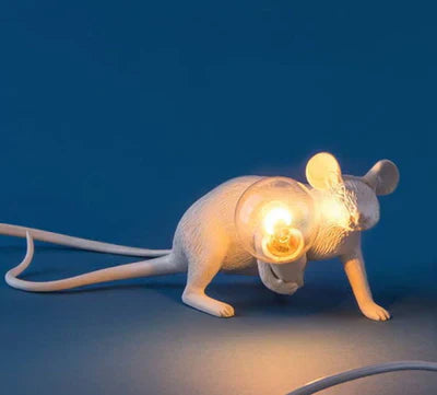 Charming Mouse Lamp | Unique Playful Design with Warm Light | Perfect for Kids' Rooms and Living Spaces 7