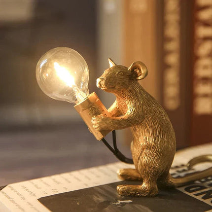 Charming Mouse Lamp | Unique Playful Design with Warm Light | Perfect for Kids' Rooms and Living Spaces 9