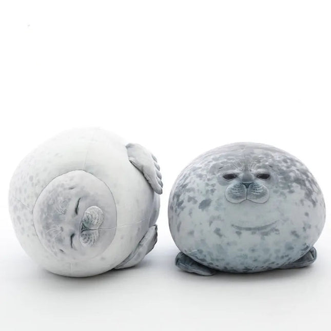 Charming Plush Seal Pillow | 3D Cute Sea Lion Toy for Comfort and Play 1