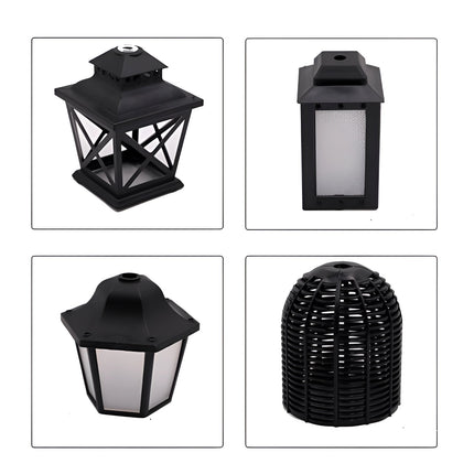 Charming Retro Industrial Metal Cage String Lights for Outdoor Ambiance 3