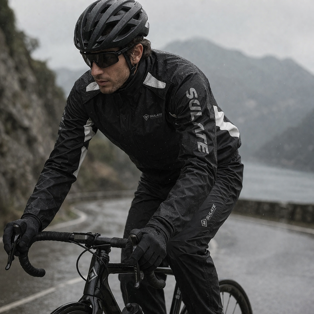 Waterproof Rain Suit, Windproof Rain Gear for Cycling and Hiking, Lightweight Waterproof Clothing for Commuting_02