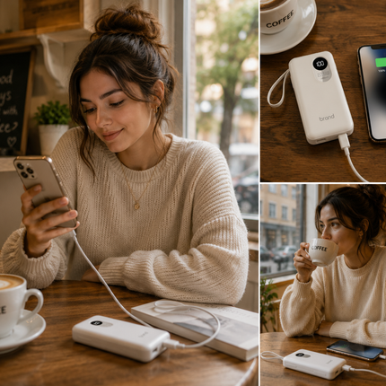 Best Portable Charger | Best Power Bank with Digital Display & Intelligent Charging | Portable Power Bank for iPhone, Samsung & Android