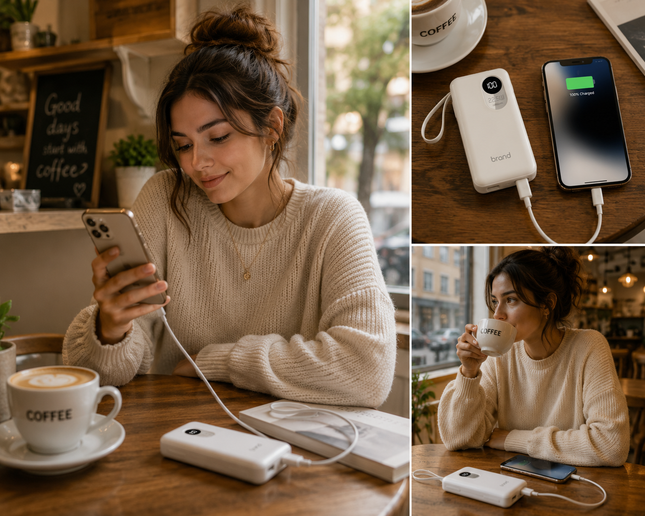 Best Portable Charger | Best Power Bank with Digital Display & Intelligent Charging | Portable Power Bank for iPhone, Samsung & Android