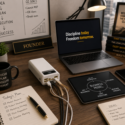 Best Power Bank | Best Portable Charger with LED Indicator & Multi-USB Ports | High-Capacity Portable Power Bank for iPhone, Samsung & Android