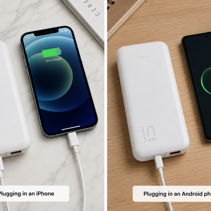 Vepine Power Bank | 10000mAh Best Portable Charger with Fast Charging | Portable Power Bank for iPhone, Samsung & Android