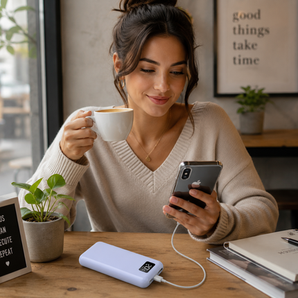 Vepine Best Power Bank | Best Portable Charger with Integrated Cables & Smart Power Management | Portable Power Bank for iPhone, Samsung & Android