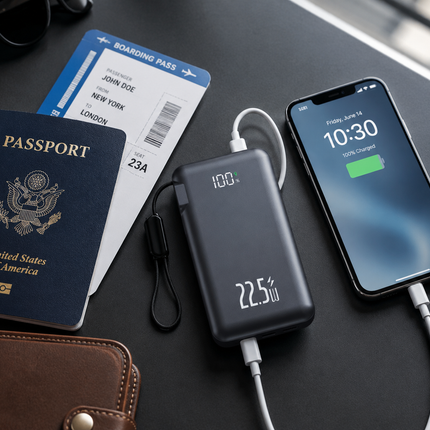 Best Power Bank | Portable Charger Power Bank with LCD Display & Fast Charging | Best Portable Power Bank for iPhone, Samsung & Android