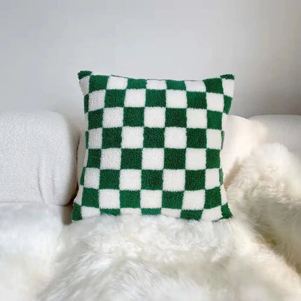 Decorative Pillow Covers, Checkered Throw Pillow Cover with Hidden Zipper – image 10