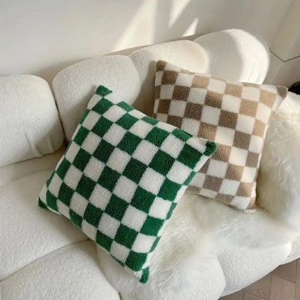 Decorative Pillow Covers, Square Sofa Cushion Cover for Couch