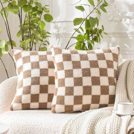 Decorative Pillow Covers, Square Sofa Cushion Cover for Couch – image 9