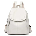 Chic Faux Leather Backpack | Stylish Flap Top Design with Adjustable Straps | Spacious Storage for Everyday Convenience 0