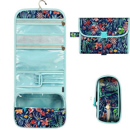Chic Makeup Storage Bag | Portable Hanging Organizer with Multiple Compartments for Effortless Travel 3