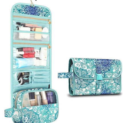 Chic Makeup Storage Bag | Portable Hanging Organizer with Multiple Compartments for Effortless Travel 5